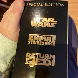 Star Wars trilogy vhs
